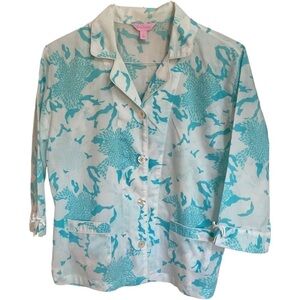 LILLY PULITZER BLOUSE SIZE M